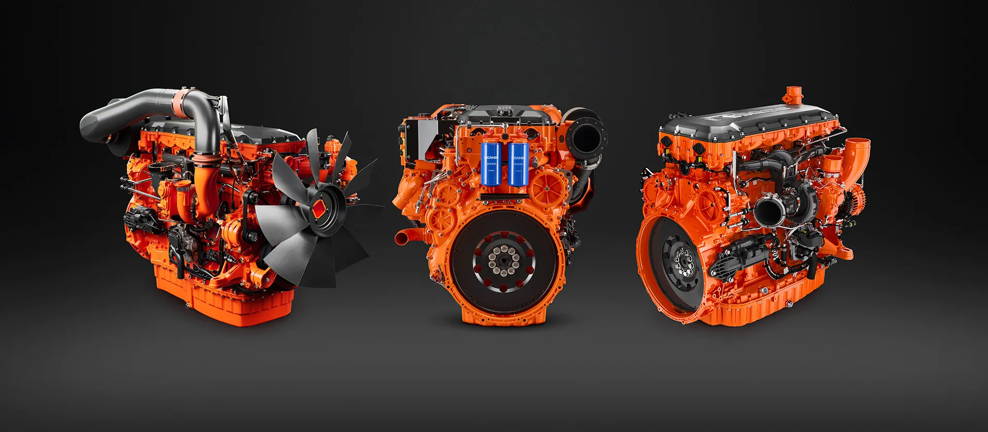 Soluciones de energía para motores de Scania