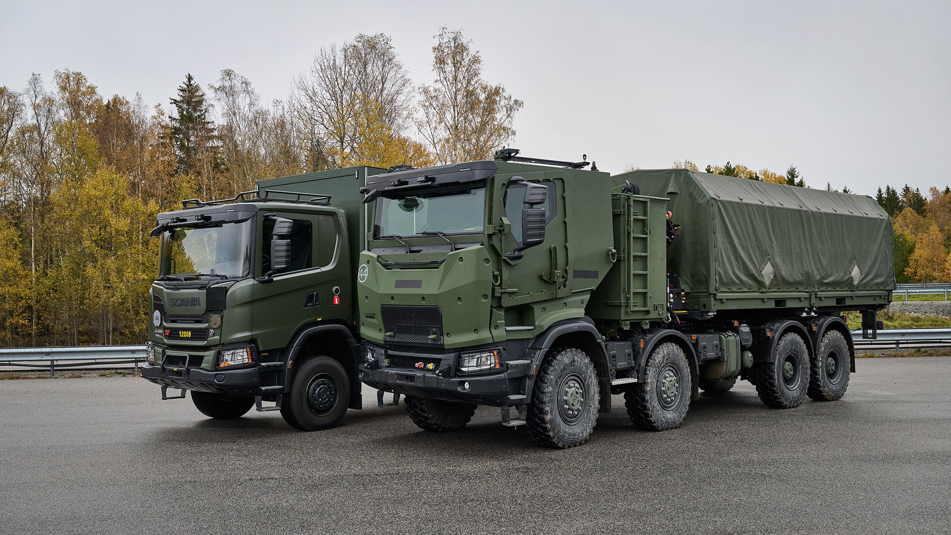 Scania G 460 and Scania R 500