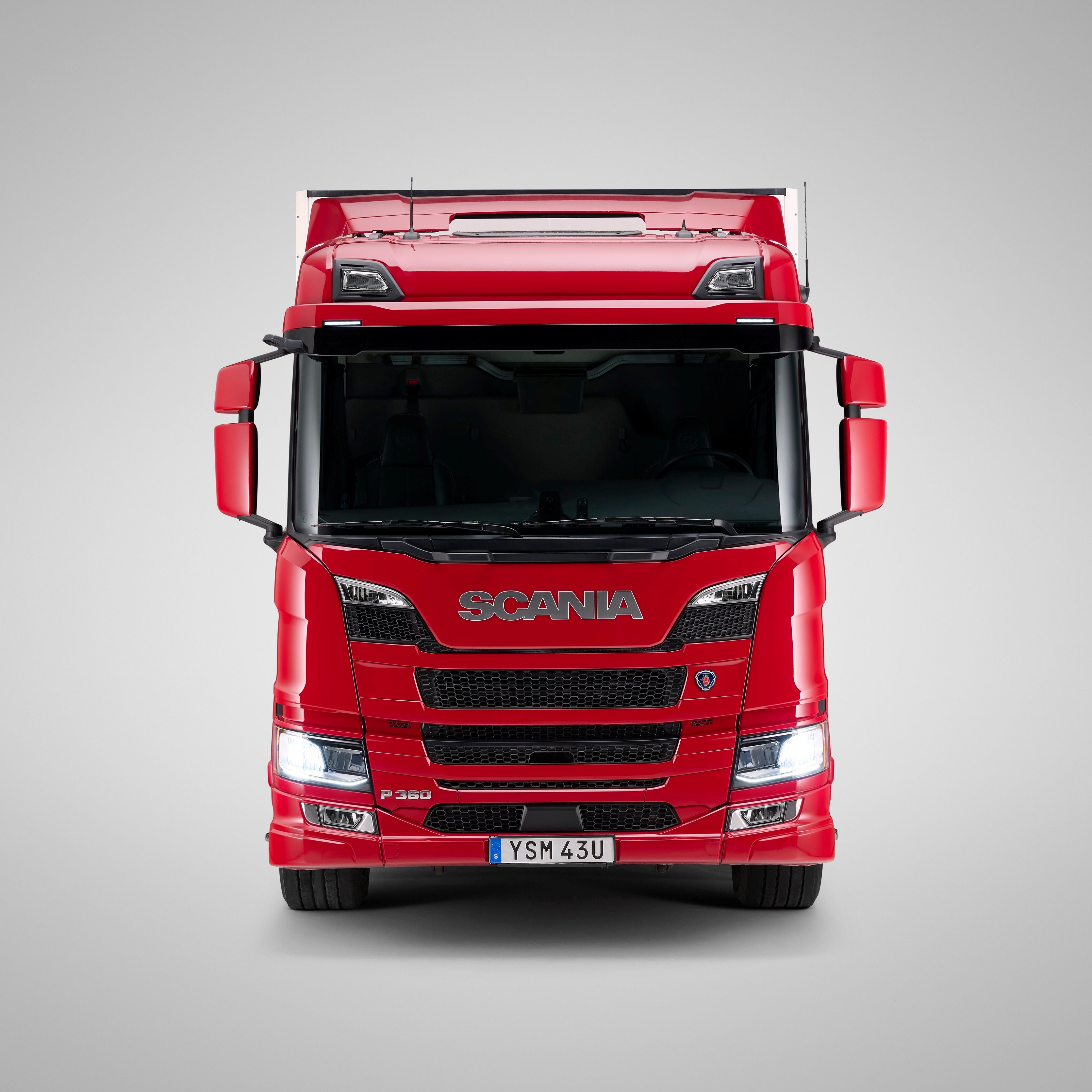 Euro Ncap Scania P-series trucks