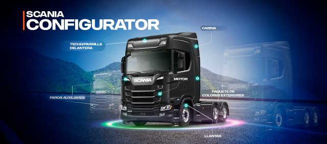 Configura tu camión Scania