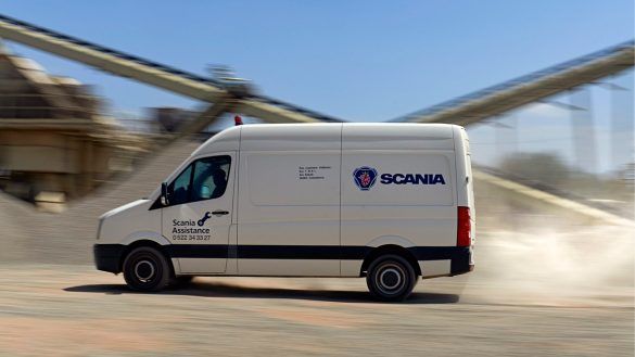  camioneta de asistencia en carretera Scania