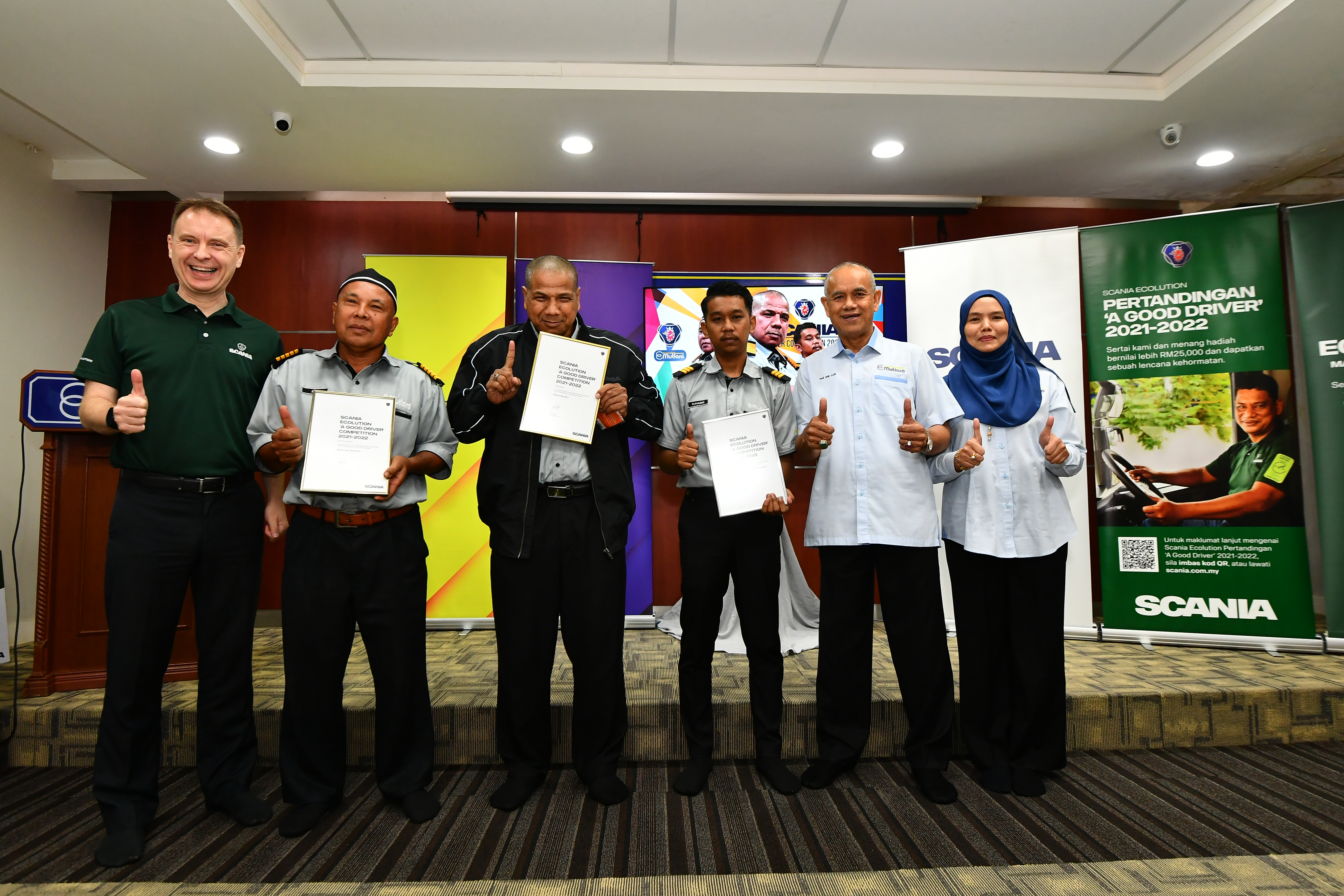 KEMB SWIPES THE TOP THREE WINS IN SCANIA'S 'A GOOD DRIVER' COMPETITION - Vimarsana News