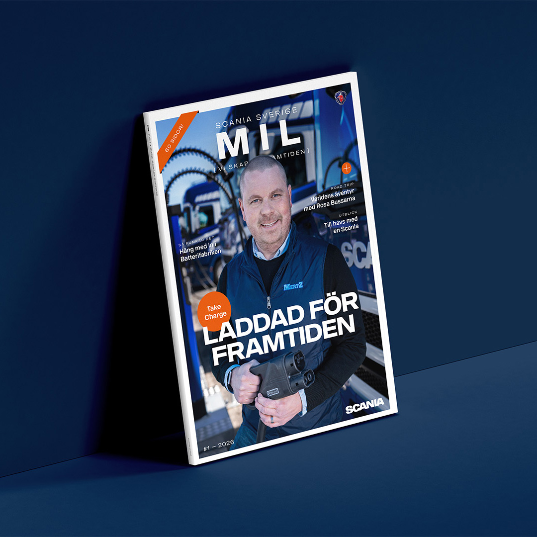 Scania veröffentlicht neue Ausgabe der Kundenzeitschrift MIL