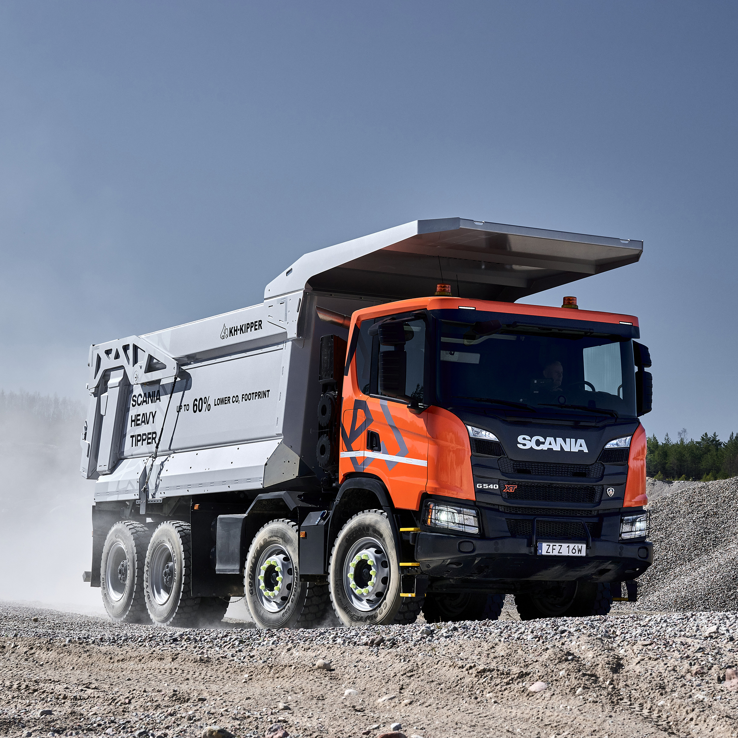 Scania XT heavy tipper 