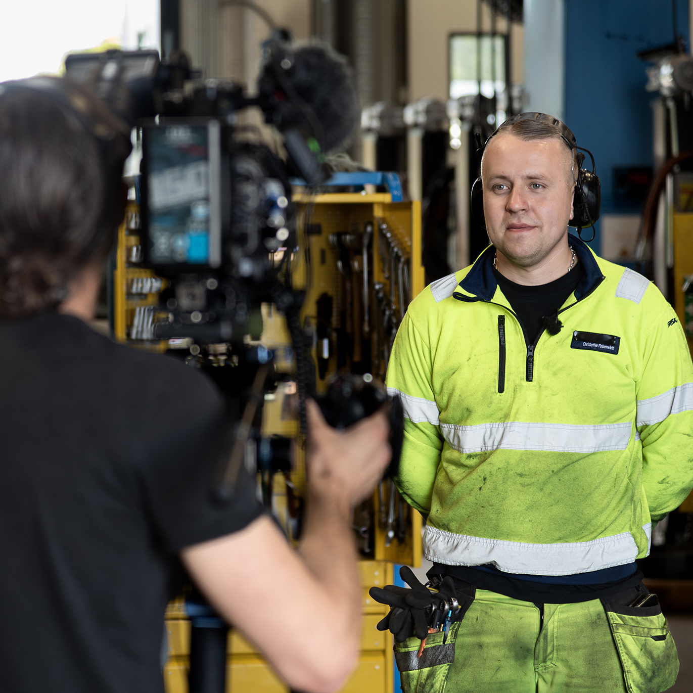 Filminspelning servicetekniker