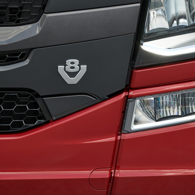 Scanias V8-ikon