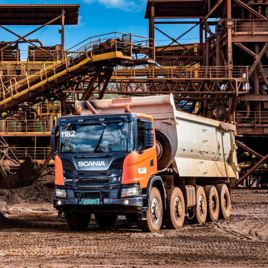 Scania XT-lastbil