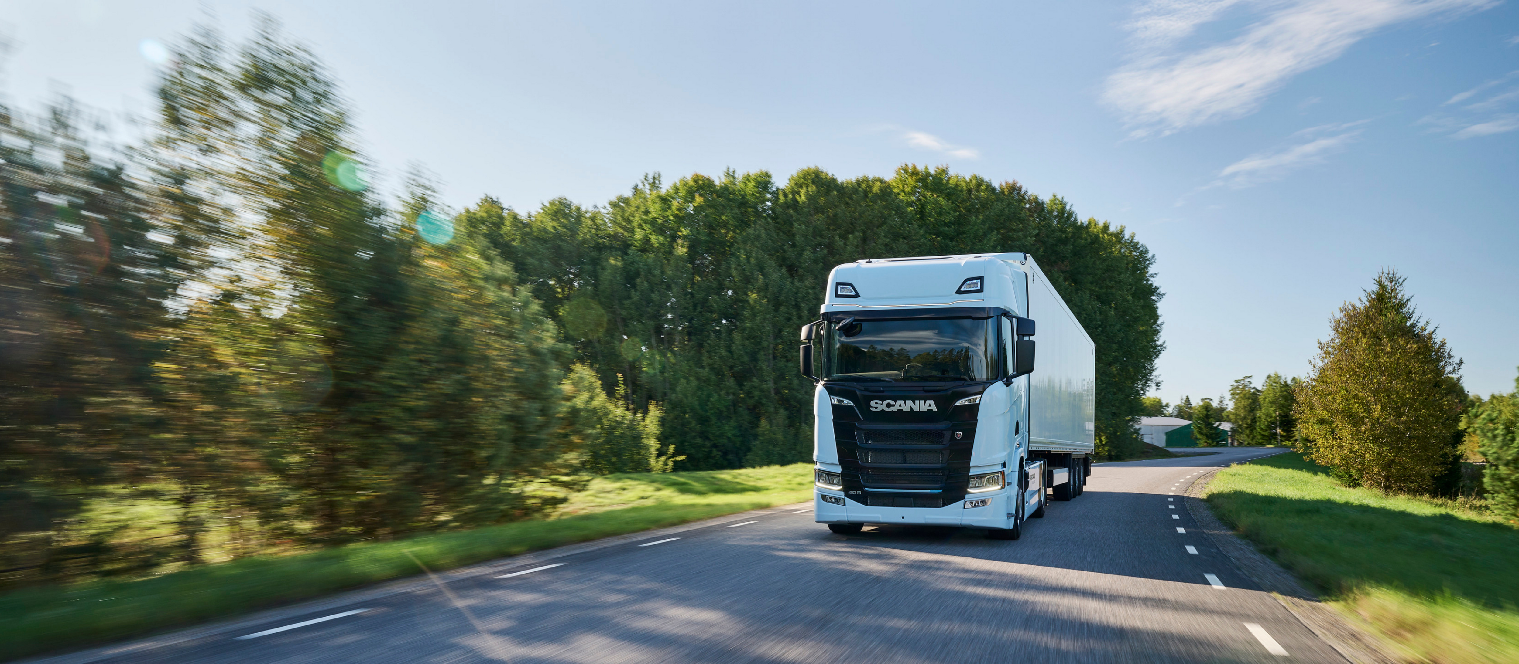 Plne elektrický ťahač Scania určený na regionálnu prepravu