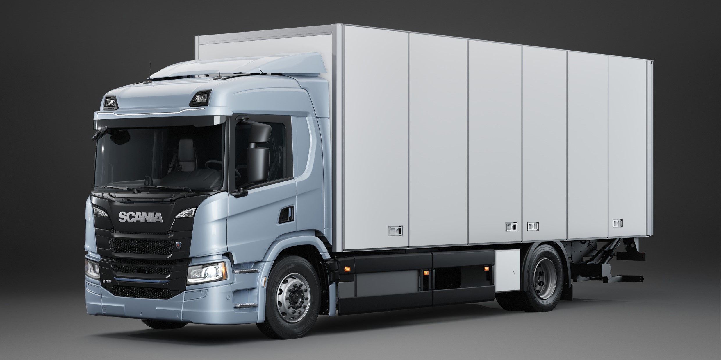 Elektrické nákladné vozidlo Scania pre mestskú distribúciu