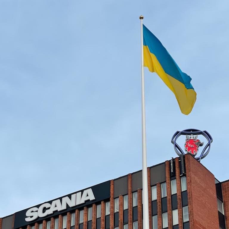 Позиція компанії Scania щодо ситуації в Україні