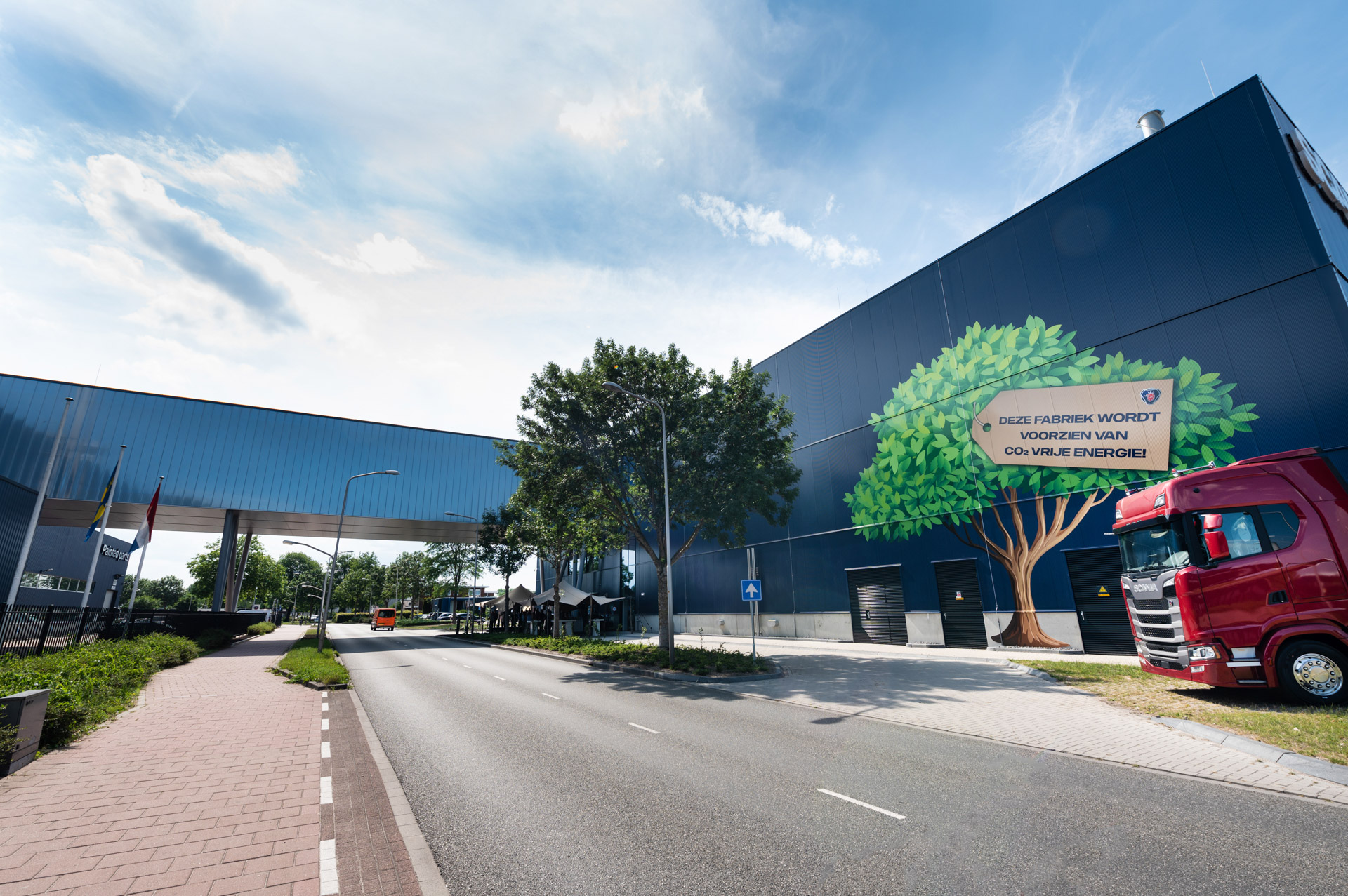 Opening nieuwe in Meppel Scania Production Netherlands