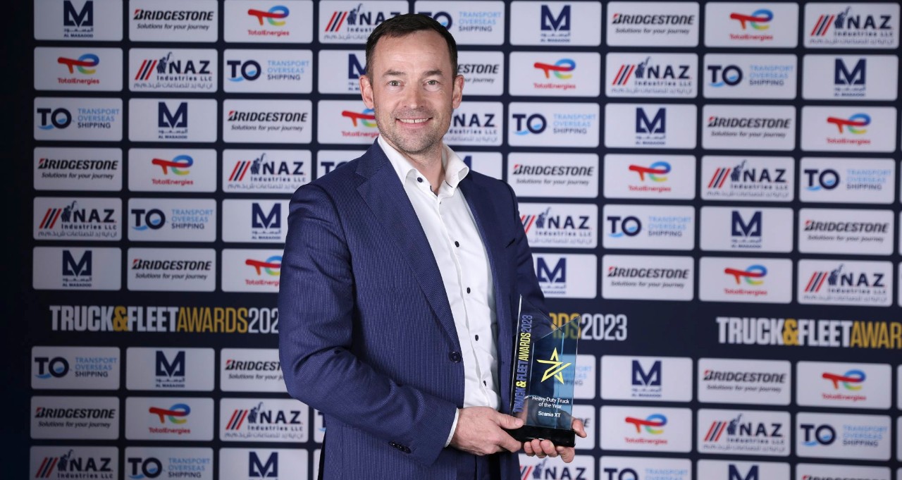 Scania Double Winner at 2023 Truck & Fleet Middle East Awards 