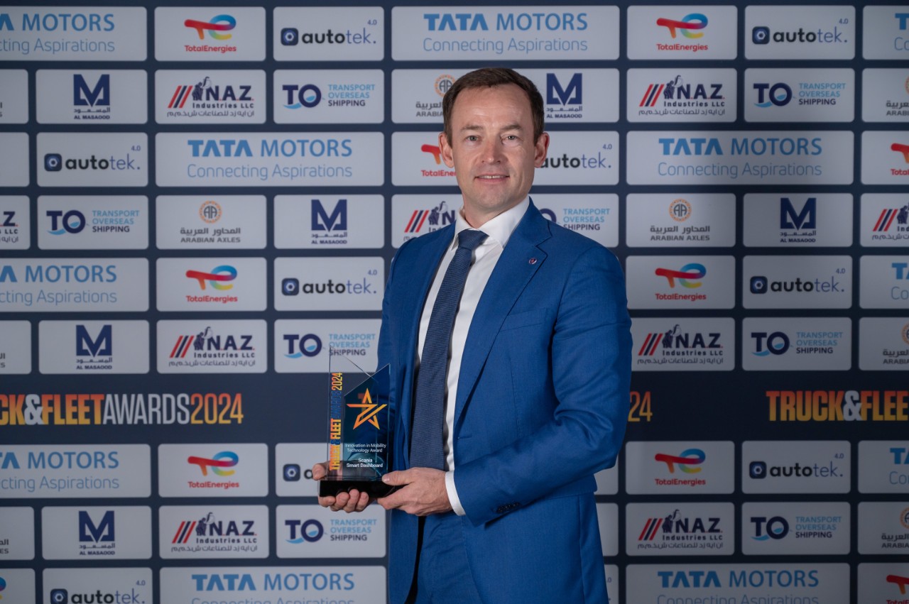 Scania Awarded for Innovation in Mobility Technology