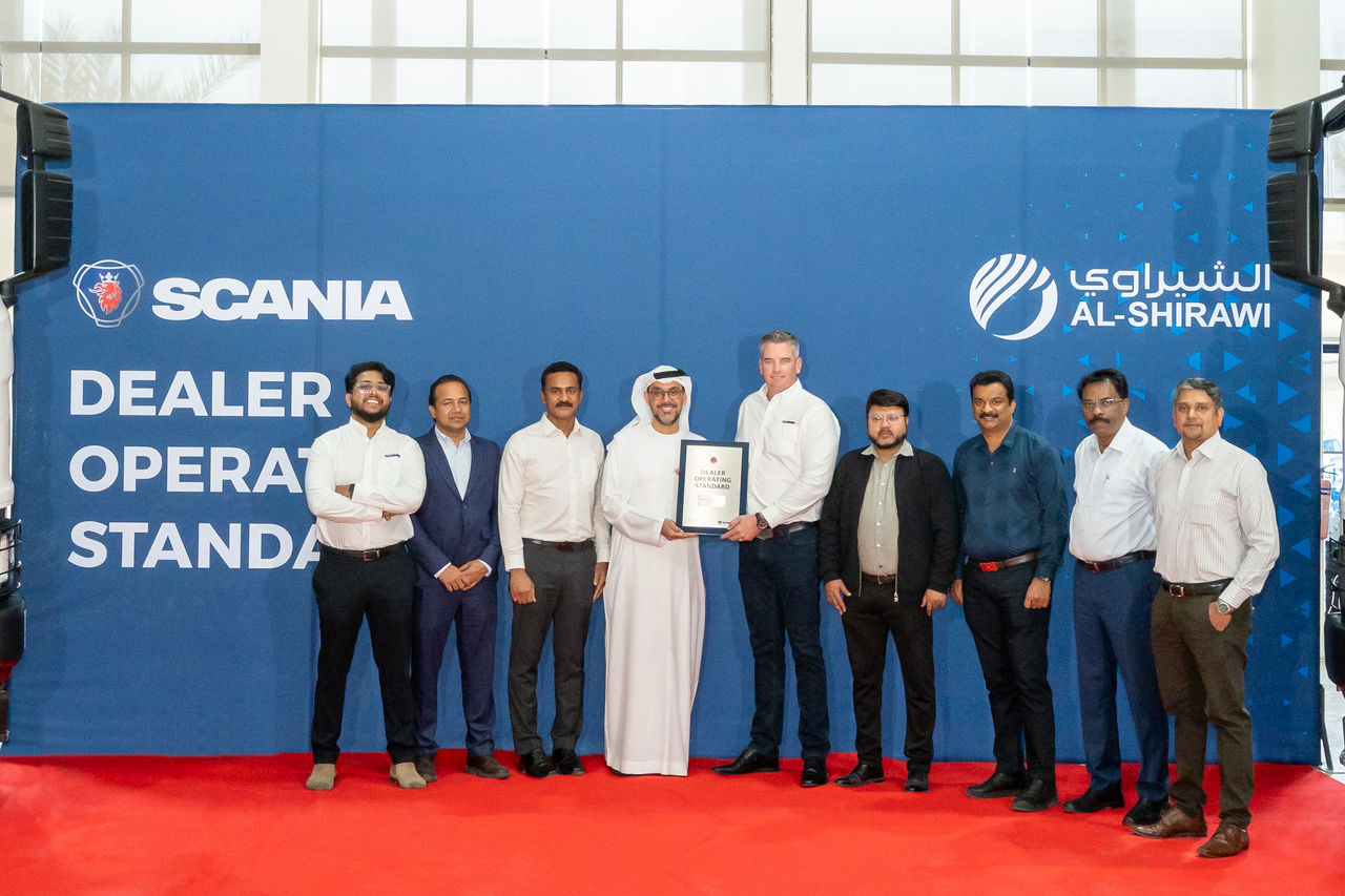 Al Shirawi's 25-Year Commitment to Scania's Dealer Operating Standard
