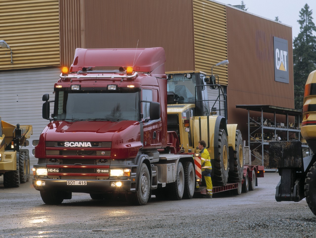 Scania T164 GA4x2 580, heavy haulage.
