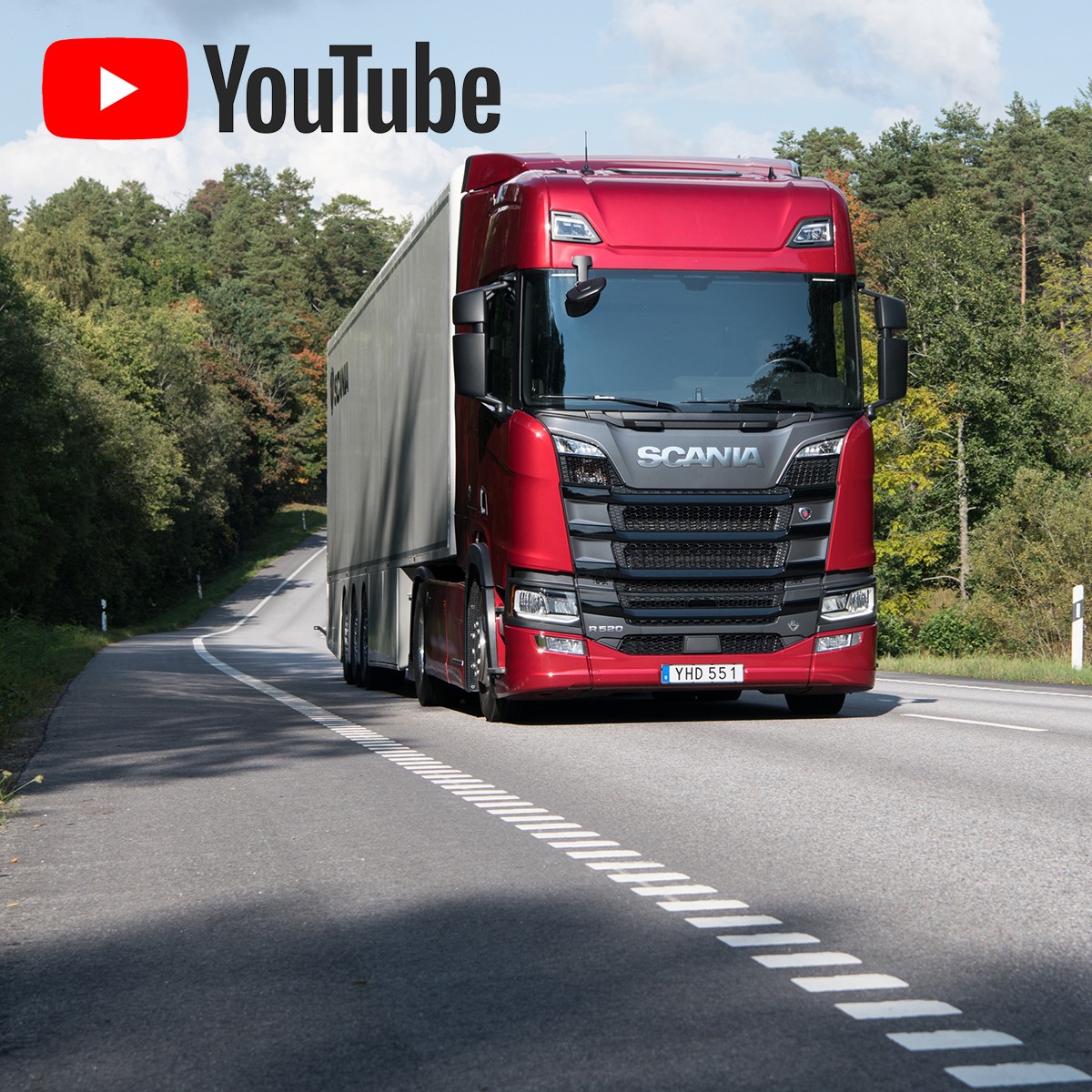 Scania auf Social Media