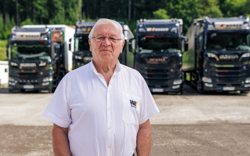 Engelbert Weber, Geschäftsführer Spedition Weber GmbH