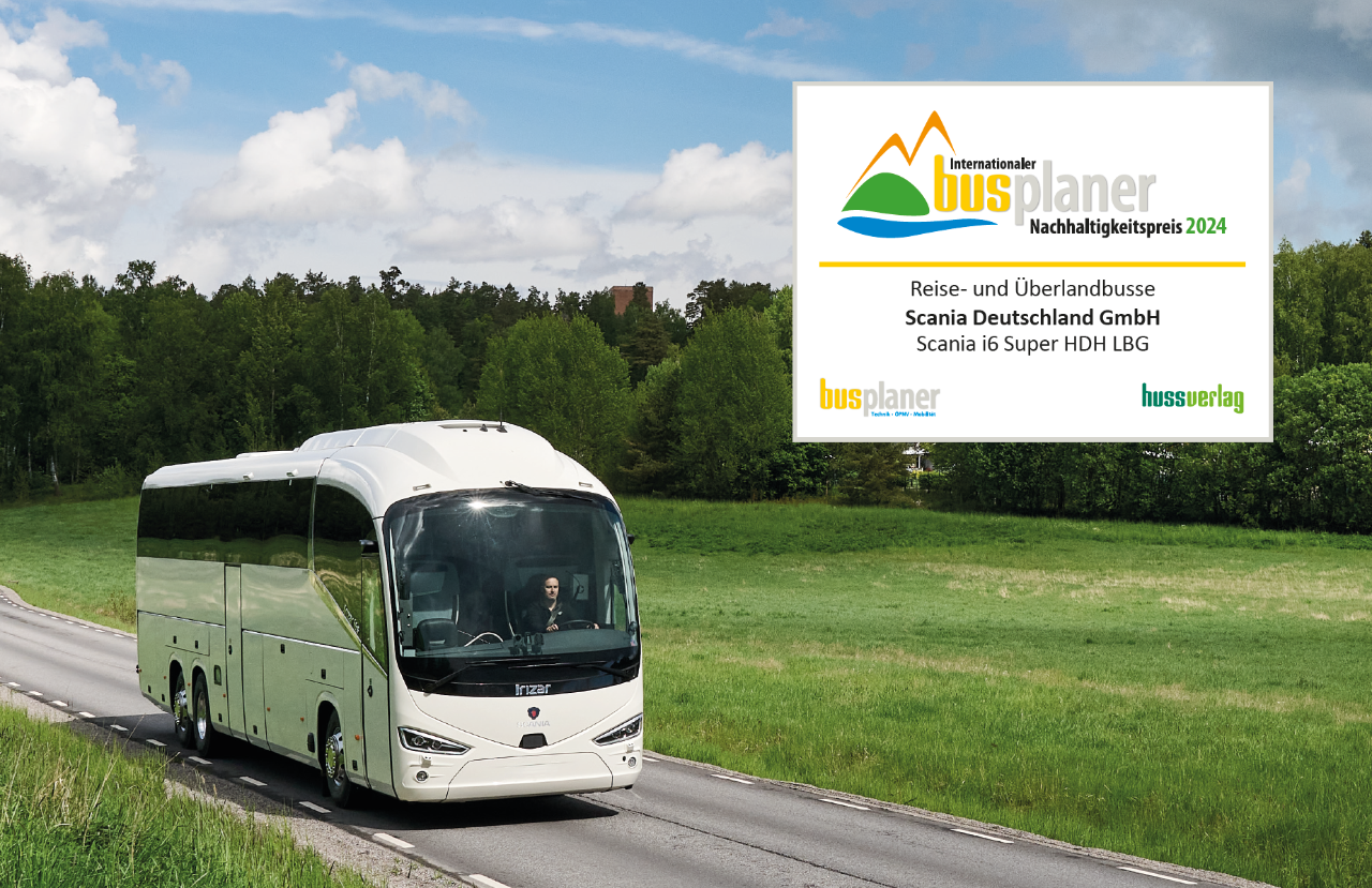 Internationaler busplaner Nachhaltigkeitspreis 2024 