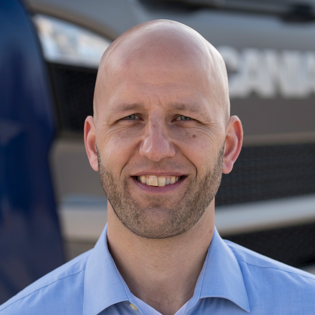 René Seckler, Press Test Officer, Scania Deutschland Österreich
