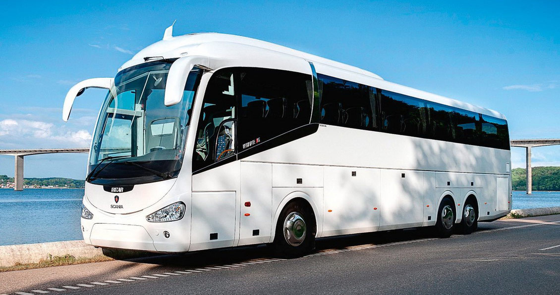 Bus, Irizar, Brücke, Wasser