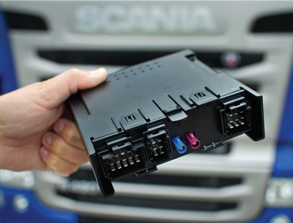 Scania plugs in half a million connected vehicles