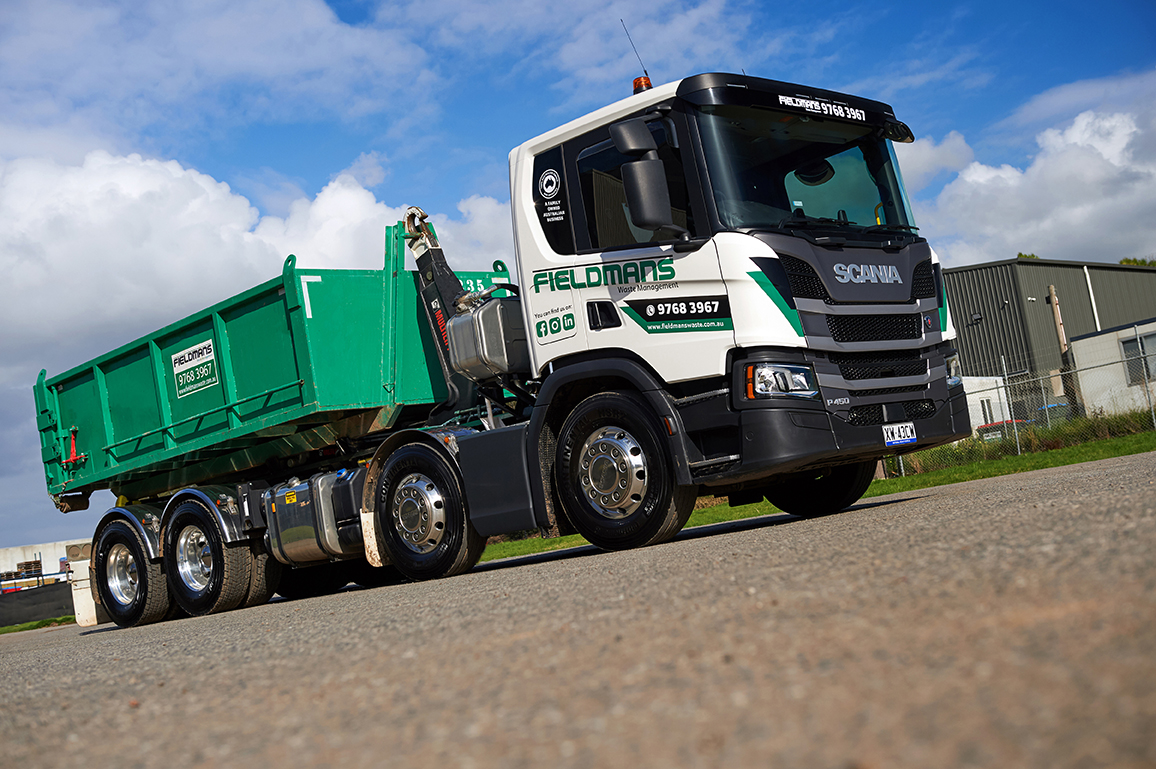 scania fieldmans waste services