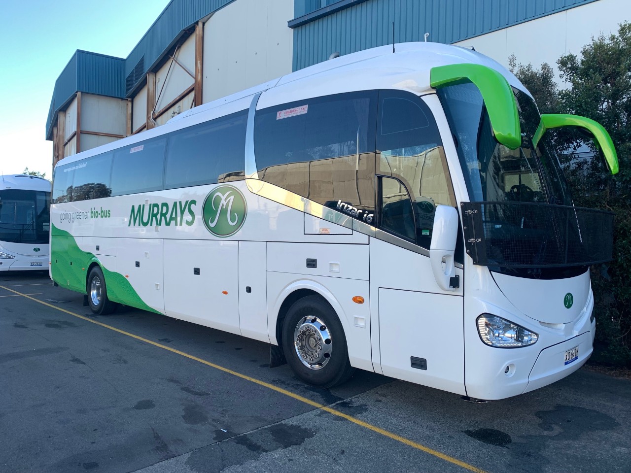 scania murrays biofuel coaches