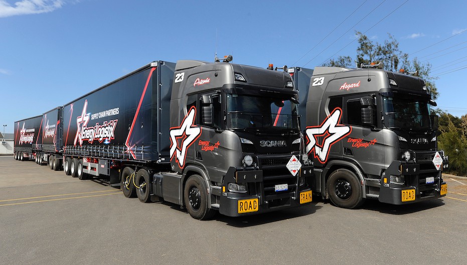 Energy Logistix debuts a fistful of Scania 