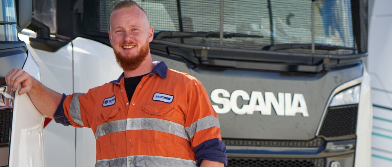 Scania Australia technician exchange programme