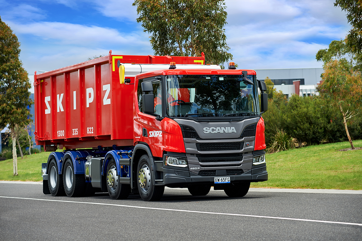 SKIPZ is closing the loop on waste, powered by Scania