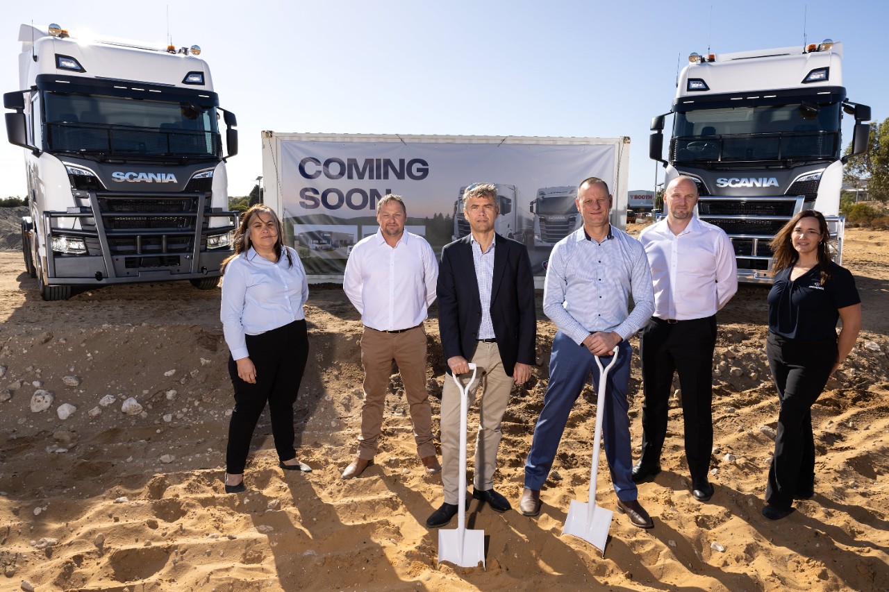 Scania Australia continues its expansion path, breaking ground in Hope Valley.