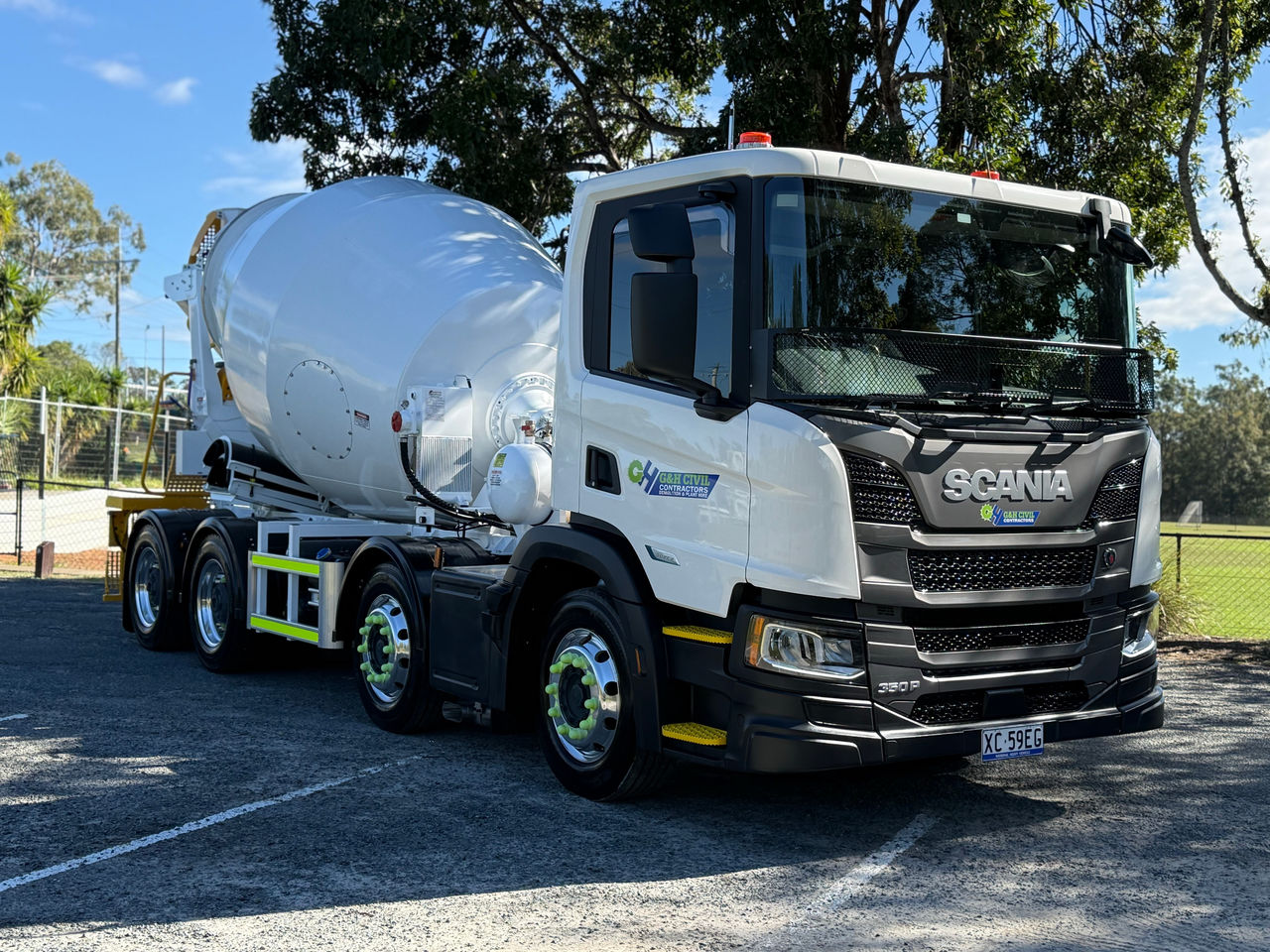 Scania G&H Civil Contractors agitator truck