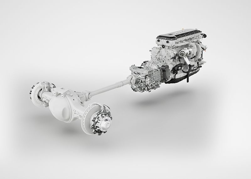 Plug-in hybrid powertrain