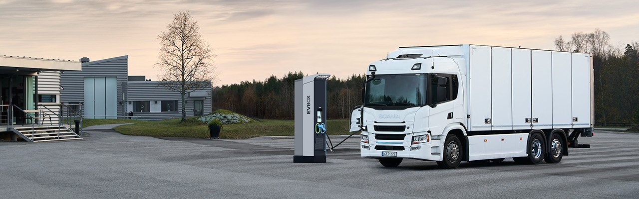 Scania serije P BEV punjenje