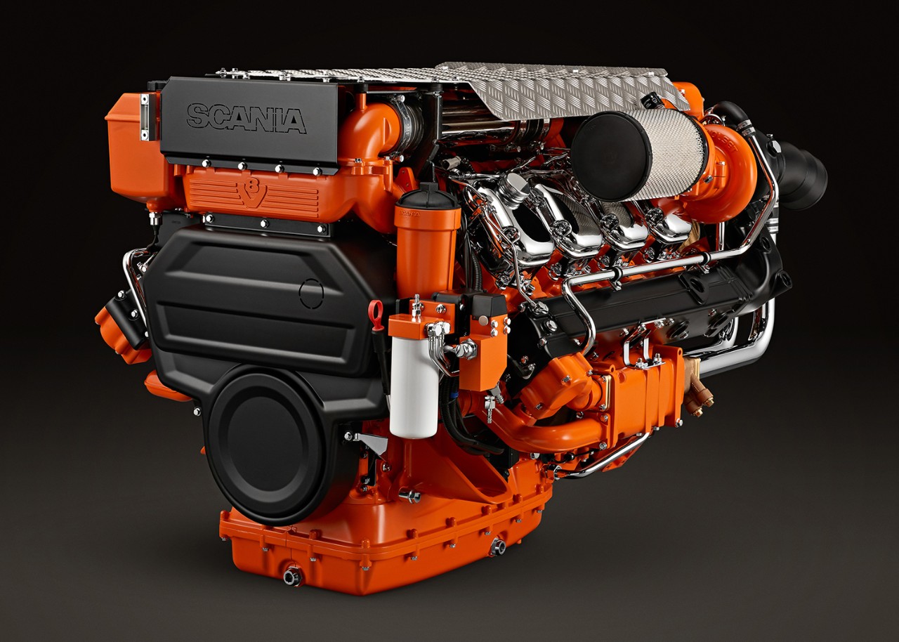 Scania, pogonski motor