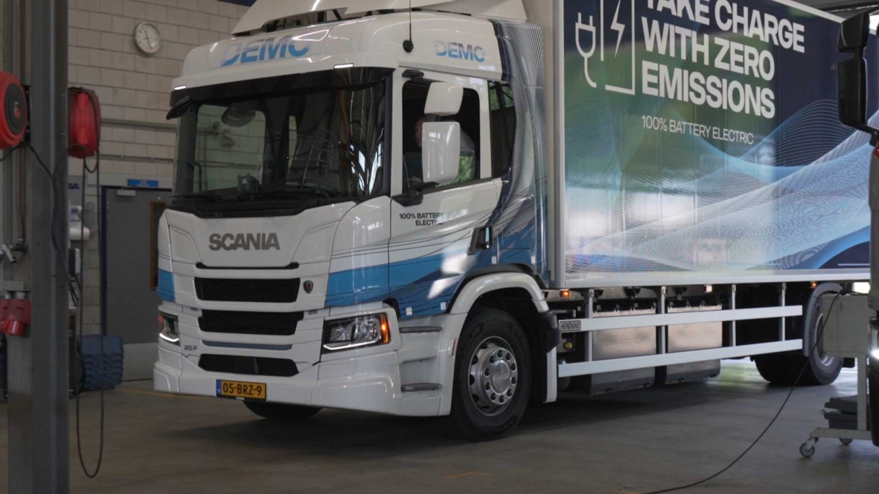véhicules électriques Scania