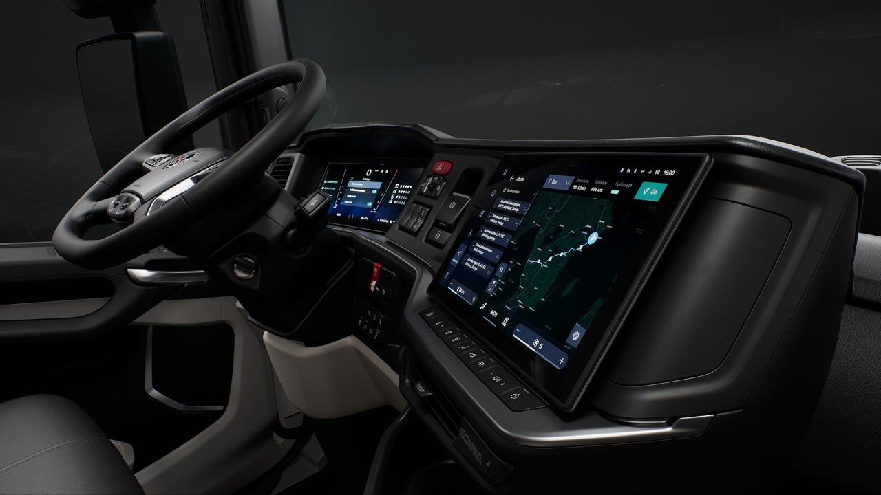 réglementation de sécurité des camions : nouveau tableau de bord, Smart Dash, tableau de bord digital