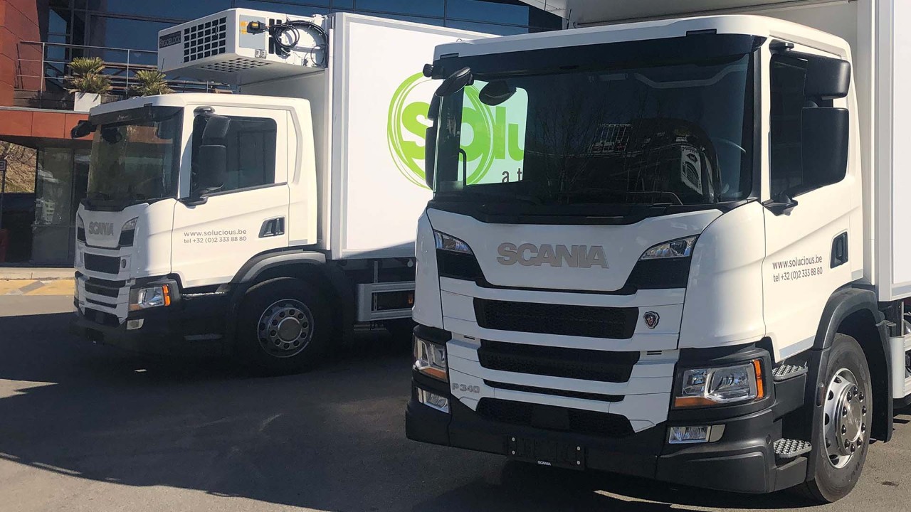 Colruyt Group en Scania ondertekenen overeenkomst voor de levering van elektrische trucks