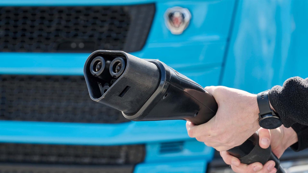 ABB E-mobility en Scania succesvol in eerste test met Megawatt Charging System