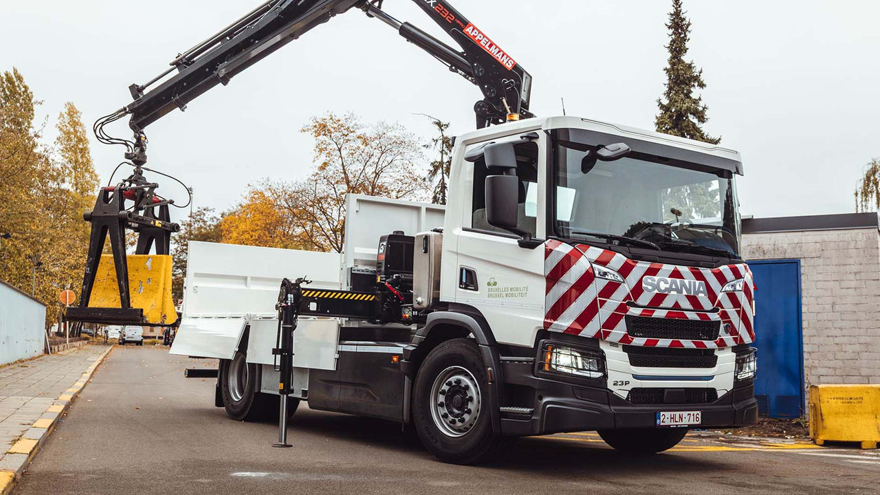 nieuwe elektrische Scania