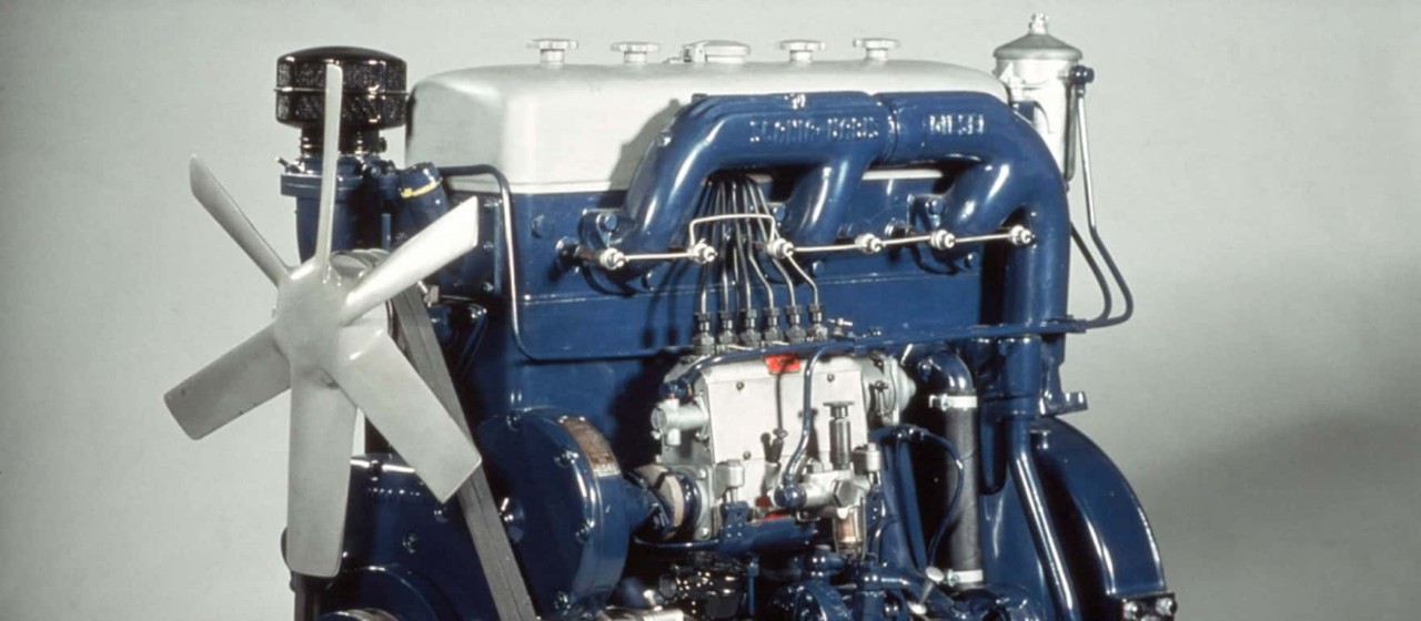 1936: Първият дизелов двигател 