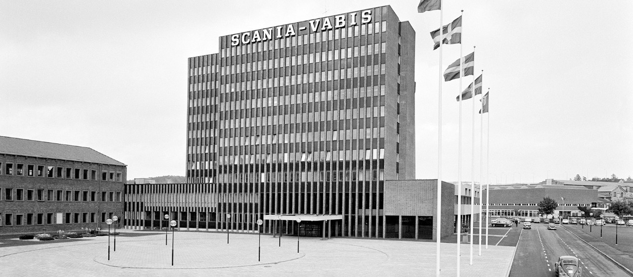 1966: Scania 75 години - нов централен офис 