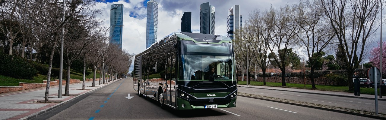 Електрически автобус на Scania