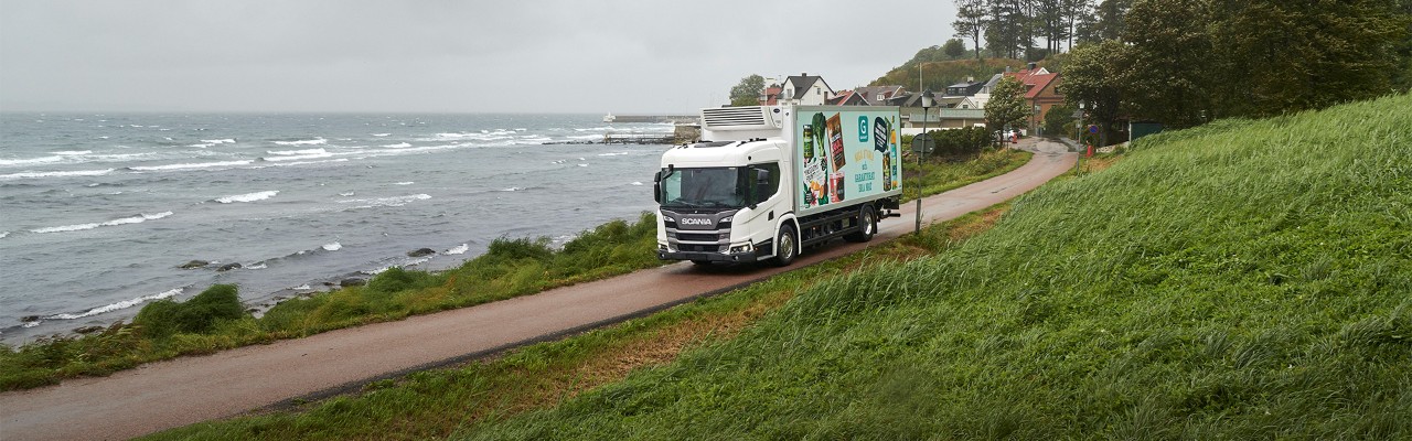 Transporte sustentável Scania