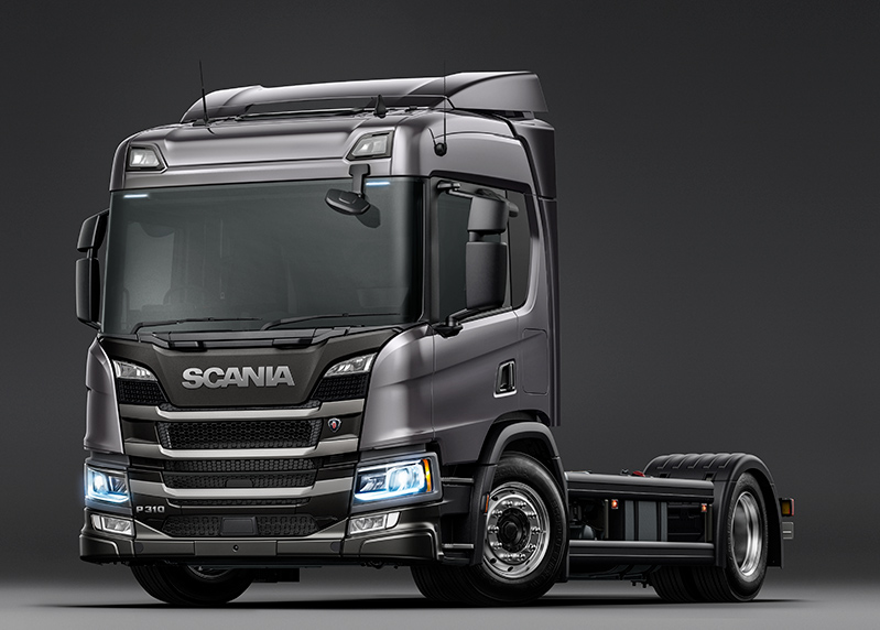 Caminhão Scania linha P