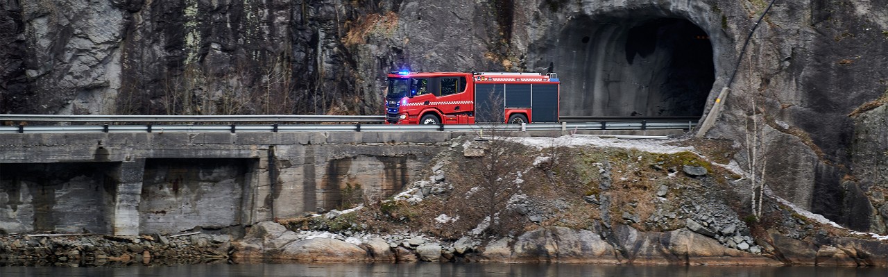 Aplicações em incêndios e resgates da Scania