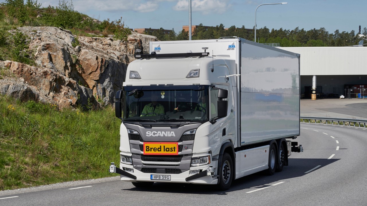 Mit der ersten autonomen Hub-Lösung von Scania die Zu-kunft gestalten