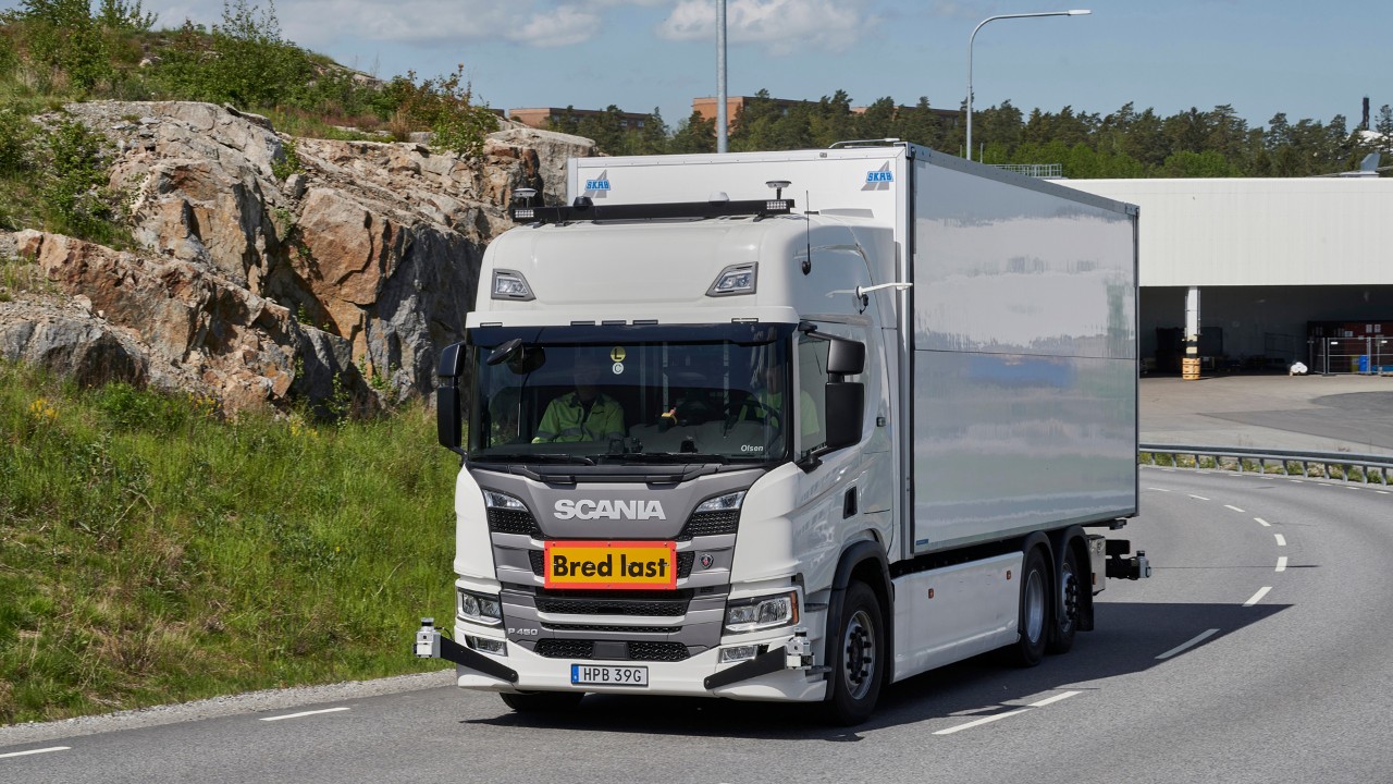 Mit der ersten autonomen Hub-Lösung von Scania die Zu-kunft gestalten