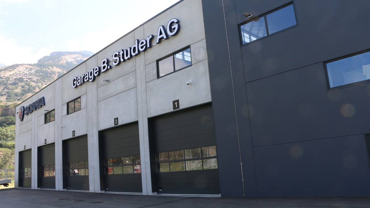 Garage B. Studer AG in Raron - Unabhängiger Scania Händler