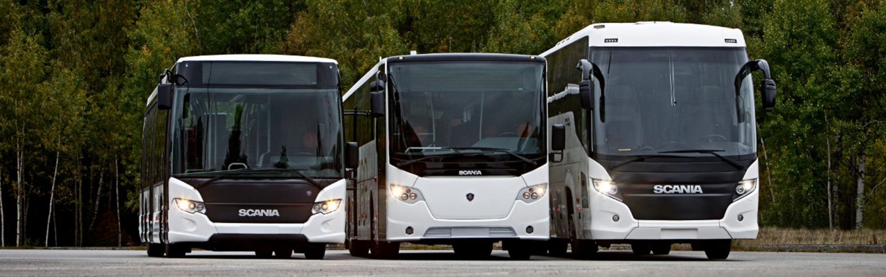 Gebrauchte Linien- und Reisebusse von Scania